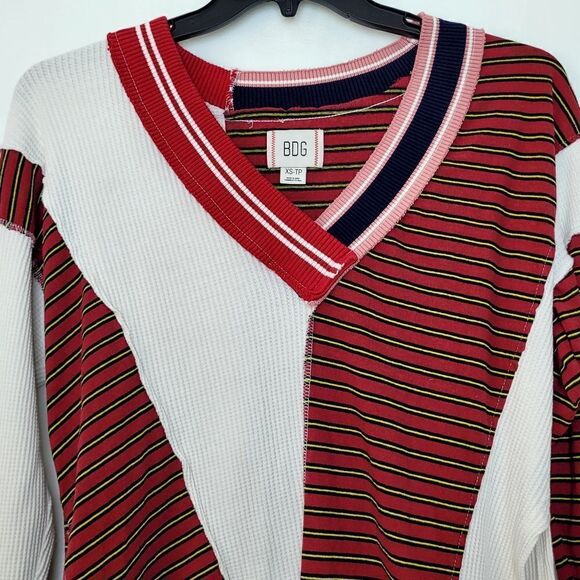 BDG Urban Outfitters Frazer Spliced Slouchy Sweater Size XS - Picture 6 of 11